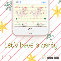 Lets have a party !!! Keyboard Theme⎮(E-Voucher) for Pastel Keyboard App