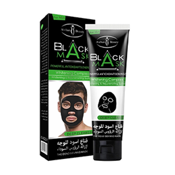 aichun-blackmask-120g-มาส์กหน้าแบบเจล-สำหรับลอกสิวหัวดำ-สิวอุดตัน-สิวเสี้ยน-มาส์กโคลนลอกออกสำหรับยกสิวหัวดำ