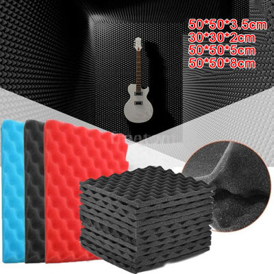 [Csndices]1PC  Soundproofing Foam Acoustic Wall Panel ฉนวนกันเสียง Foam Studio Wall Tiles