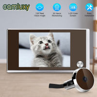 Camluxy 3.5นิ้ว Peephole Doorbell 120องศา Peephole Viewer Video Eye Door Bell กล้องกลางแจ้ง Monitor Visual Doorbell