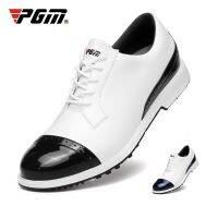 PGM Men Golf Shoes Anti-side Slip Waterproof Mens Sports Shoes Breathable Sneakers XZ142