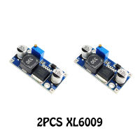 2ชิ้นโมดูลเพิ่ม DC-DC XL6009 4A ปรับขั้นตอนเอาท์พุทโมดูลพลังงานปรับได้ดีกว่า LM2577