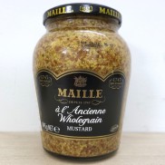 MAILLE LỌ HẠT 845g MÙ TẠT NGUYÊN HẠT Wholegrain Mustard Old Style