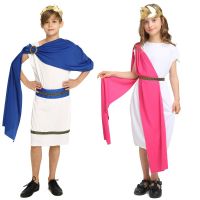 ร้อน, ร้อน★Kids Boys Girls Ancient Greece Mythos Philosopher Rome Nobility Cosplay King Queen Costumes