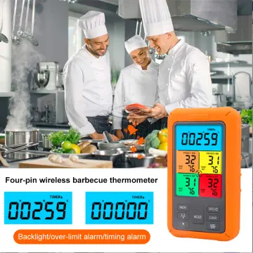 ThermoPro TP829 300M Wireless Digital Kitchen Thermometer 4 Meat