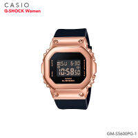 นาฬิกาข้อมือ Casio G-shock Mini สำหรับผู้หญิง GM-S5600 Series รุ่น GM-S5600-1 | GM-S5600PG-1 | GM-S5600PG-4