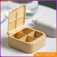 BUY Here กันน้ำและกันชื้น ง่ายต่อการพกพา กล่องเก็บยา สุขภาพและความปลอดภัย Pill box