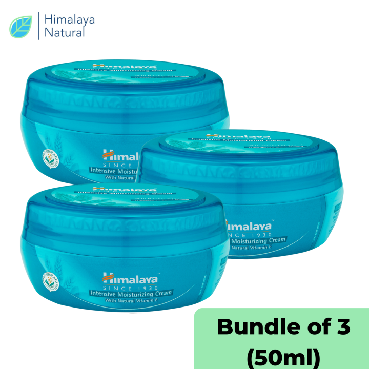 Himalaya Intensive Moisturizing Cream 50ml (Bundle of 3) Lazada
