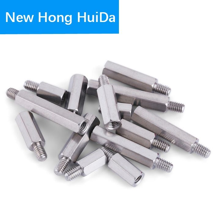 m2-m2-5-m3-m4-hex-carbon-steel-male-female-standoff-stud-board-pillar-computer-hexagon-pcb-motherboard-spacer-nickel-plated-nails-screws-fasteners