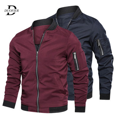 Autumn New Mens Bomber Zipper Jacket Male Casual Spring Streetwear Hip Hop Slim Fit Pilot Coat Men Clothing Plus Size 5XL 6XL