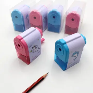 Electric Pencil Sharpener Best Heavy Duty Helical Steel Blade for Artists  Kids Adults Colored Pencils