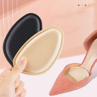 Half Yard Insoles for Women High Heels Shoe Insoles Forefoot Insert Pad Size Adjust Non-Slip Foot Pads for Shoes Cushion Padding Shoes Accessories