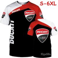 2023 In stock Mens Ducati Corse Team Racing Motorcycle Gp T-shirt  3D Printed Tee Top，Contact the seller to personalize the name and logo