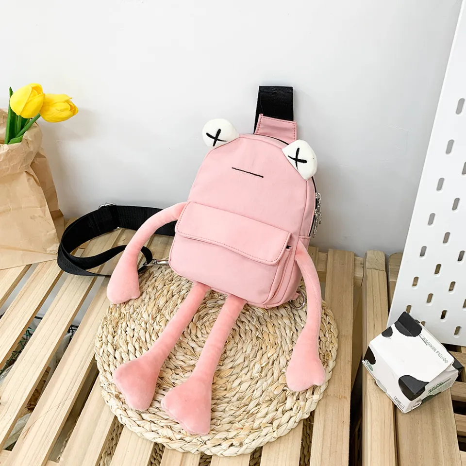 Personality Girl Small Bag Cute Frog Bag Casual Shoulder Messenger