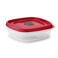 Rubbermaid กล่องอาหารฝาแดง Easy Find Lids 3cups/710ml RC7Z50