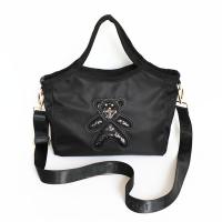 PD Wateproof Nylon CrossBody Bag/hand Bag With Logo Prada Shinny Bear Small 19.5x17x9cm
