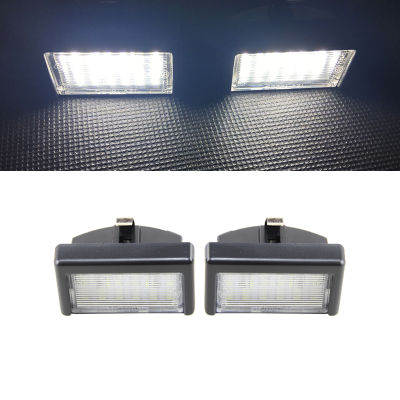 2x White SMD Led License Plate Lights For Benz ML W164 X164 Replace OEM: A4528200056 For Smart Roadster 452 2003–2006