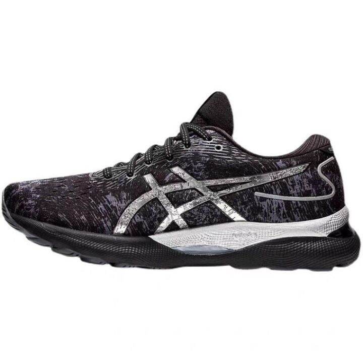 2023-asics-รองเท้าวิ่ง-nimbus24รองเท้าวิ่งผู้ชายและผู้หญิง-n24รองเท้ากีฬาวิ่งจ็อกกิ้งน้ำขึ้นน้ำลงดูดซับระบายอากาศช็อครองเท้าวิ่งน้ำหนักเบาพิเศษ