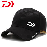 [hot]Daiwa Fishing Sun Hat Summer New Men Women Outdoor Sports Travel Breathable Baseball Cap Riding Sunshade Adjustable Golf Sun Hat