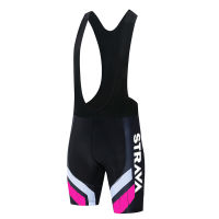 Pro Team STRAVA  New Cycling 19D GEL Pad Bib Shorts MTB Quick Dry Breathable Padded Sport Bike Wear Bicycle Lycra