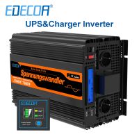 UPS charger inverter 3500W DC 12V to AC 220V 230V converter pure sine wave power inverter 3.5KW transformer for home car solar Electrical Circuitry Pa