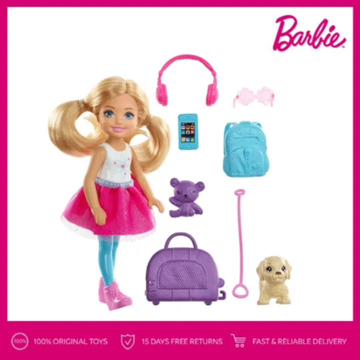 Barbie Travel Chelsea Doll | Lazada PH