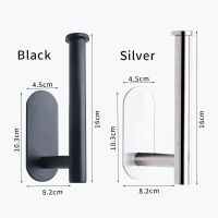 Harbour Life Adhesive Toilet Roll Holder 304 Stainless Steel Towel Holder for Kitchen and Bathroom