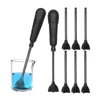 1 Set Resin Mixer with 7 Pcs Paddles for Drill, Resin Stirrer Paddles for Silicone Mixing