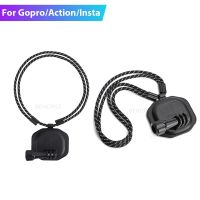 Magnetic Mount Stand with Lanyard for GOPRO DJI OSMO ACTION 3 2 INSTA360 POCKET FIMI Series Neck Strap Action Camera Accessories