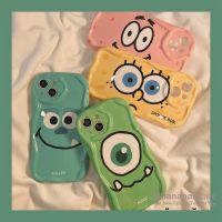 เคสโทรศัพท์มือถือแบบนิ่ม ลายการ์ตูนสพันจ์บ็อบ สําหรับ iPhone 14 Plus 14 13 12 11 Pro Max X Xr Xs Max 7 8 Plus SE2020