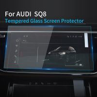 อุปกรณ์ป้องกันหน้าจอระบบนำทางสติกเกอร์รถสำหรับรถ Audi SQ8 2023 Carplay กระจกเทมเปอร์ฟิล์มป้องกันแผงหน้าปัดอุปกรณ์เสริมจีพีเอสรถยนต์