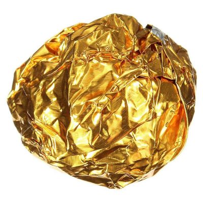 600Pcs Square Sweets Candy Chocolate Lolly Paper Aluminum Foil Wrappers Gold
