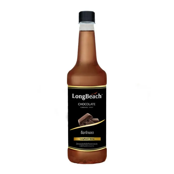 ลองบีชไซรัป ช็อคโกแลต 740 มล. ( Longbeach Chocolate Syrup 740 Ml ...