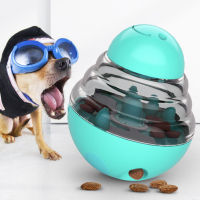 Interactive Dog and Cat Food Snack Ball Bowl Shaking and Leaking Food Slow Feeder Container Dog Pet Tumbler IQ Training Toy