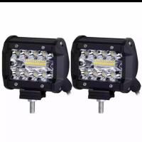 คุ้มสุด ๆ 2 ชิ้น สว่างมากๆ! LED SPOT BEAM US 60W ไฟ สปอร์ตไลท์รถยนต์ ไฟหน้ารถ ไฟท้าย ไฟตัดหมอก สว่าง มาก 12V-24V แสงสีขาว ราคาคุ้มค่าที่สุด ชิ้น ส่วน ไฟ ตัด หมอก ไฟ ตัด หมอก led ไฟ ตัด หมอ กวี โก้ ไฟ ตัด หมอก โปรเจคเตอร์