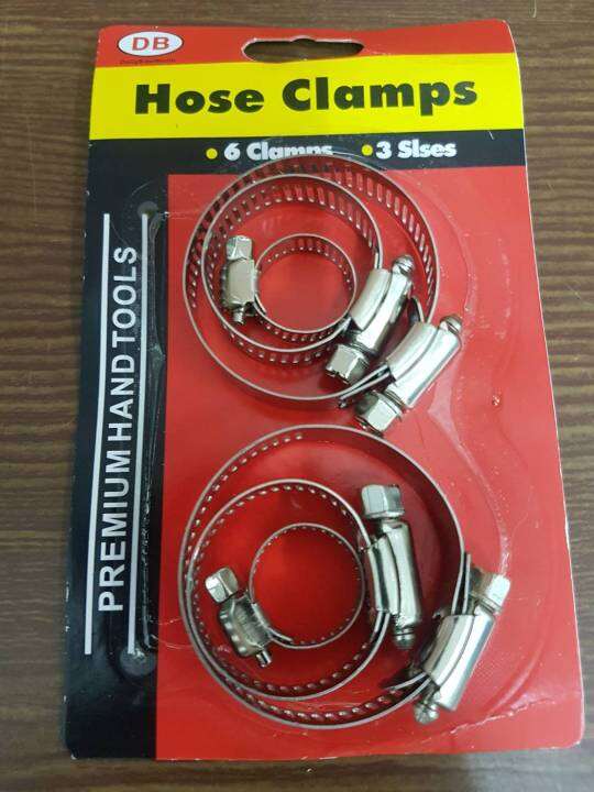 hose-clamps-เข็มขัดรัดท่อแสตนเลส-สำหรับงานรัดท่อสายยาง-ท่อพีวีซีให้มีความแน่นหนามากขึ้น-ป้องกันการรั่วซึม