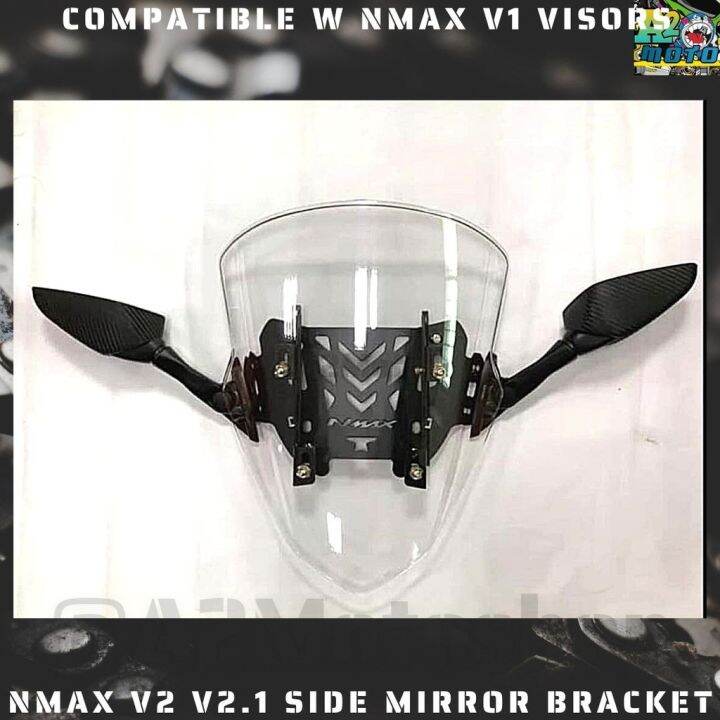 【factory outlet】 Side Mirror Bracket Nmax 2020 2021 adjustable