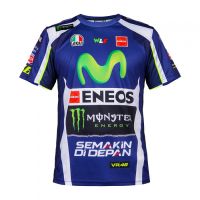 เสื้อโปโลแขนสั้น ลาย F1 Racing Suit VR46 แฟชั่นฤดูร้อน สําหรับผู้ชาย และผู้หญิง 2022