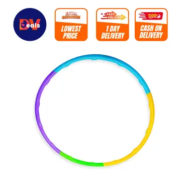 Buy Fitfix Multicolor Polyethene Collapsible Traveller Hula Hoop Exercise  Ring For Fitness, 75 Cm Diameter Online at Best Prices in India - JioMart.