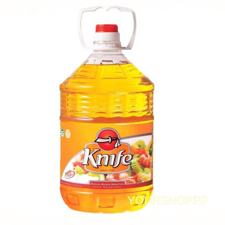 Food oil 刀標油 Knife Blended Cooking Oil 5kg Lazada
