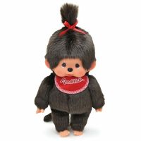 【 Monchhichi】มาตรฐานระดับพรีเมียม (เด็กผู้หญิงสีน้ำตาล/ขนาด: M)