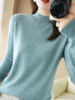✧℡☄ 2023 Womens Cashmere Sweater Pullover Turtleneck Fashion Color Warmth