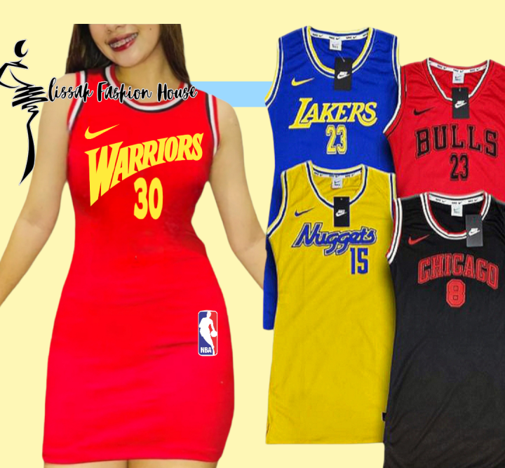 Warriors NBA Dress Jersey For Women