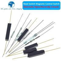 10pcs N/O Reed Switch Magnetic Switch Normally Open / Normally Closed Magnetic Conversion Sensor Induction Switch For Arduino