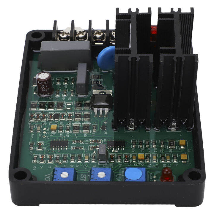 AVR Volt Regulator, 8A Fuse Quick Response 180‑260VAC Input Low Frequency Protection 4A