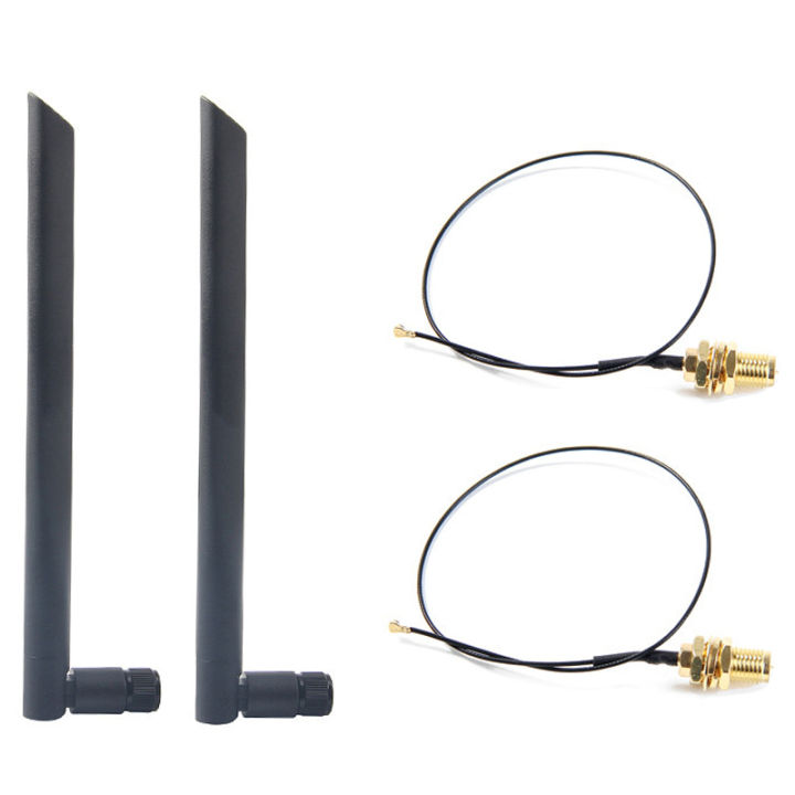 dual-band-6dbi-wireless-wifi-antenna-rp-sma-mhf4-pigtail-cable-for-ax200-ac9260-ngff-m-2-wireless-card-wifi-wlan-modules