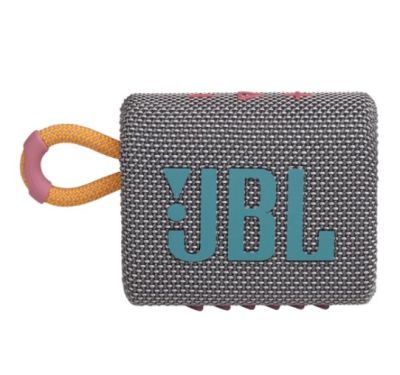 SPEAKER BLUETOOTH (ลำโพงบลูทูธ) JBL GO 3 (GRAY)