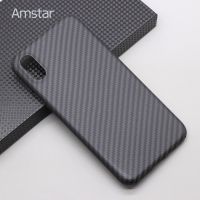 Amstar Pure Carbon Fiber Phone Cover for iPhone X / XS / XR / XS Max Ultra-thin Full Wrapped Carbon Fiber Hard Case