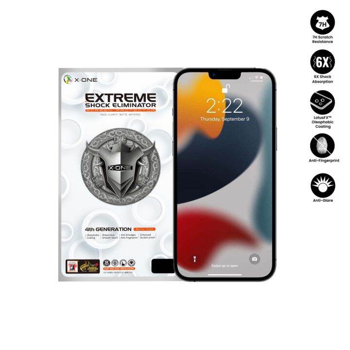 Apple iPhone 13 Pro Max ( 6.7 '') Xone extreme 7H (4th Gen.) matte