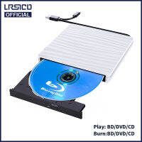 เครื่องเล่น Blu Ray แบบพกพาอ่านเขียนเพื่อเชื่อมต่อกับคอมพิวเตอร์แล็ปท็อปรองรับสองชั้นด้านเดียวสำหรับ Mac PC Windows 11